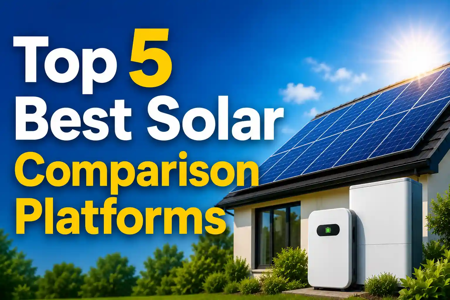 Top 5 Best Solar Comparison Platforms in Australia