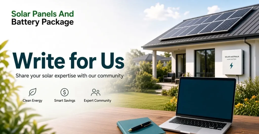 Write for Us – Solar Panels And Battery Package guest post invitation